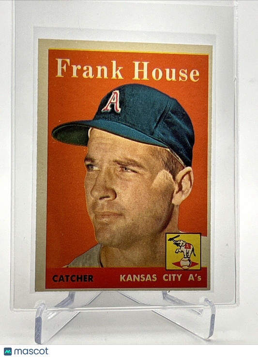 1958 Topps Frank House Baseball Card #318 EX-MT Quality FREE SHIPPING