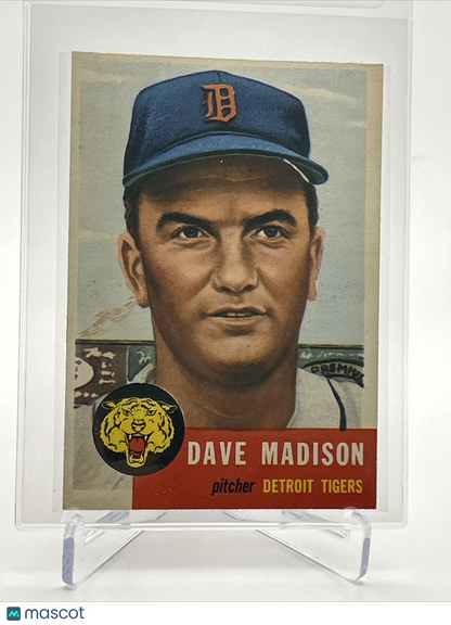1953 Topps Dave Madison Baseball Card #99 EX Quality FREE SHIPPING
