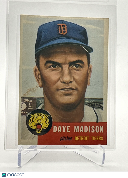 1953 Topps Dave Madison Baseball Card #99 EX Quality FREE SHIPPING