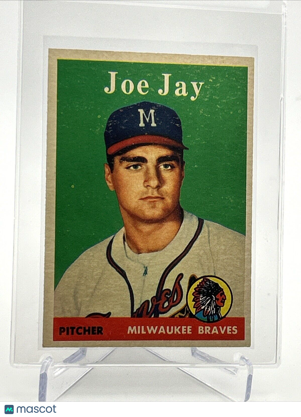 1958 Topps Joe Jay Baseball Card #472 EX-MT Quality #2 FREE SHIPPING
