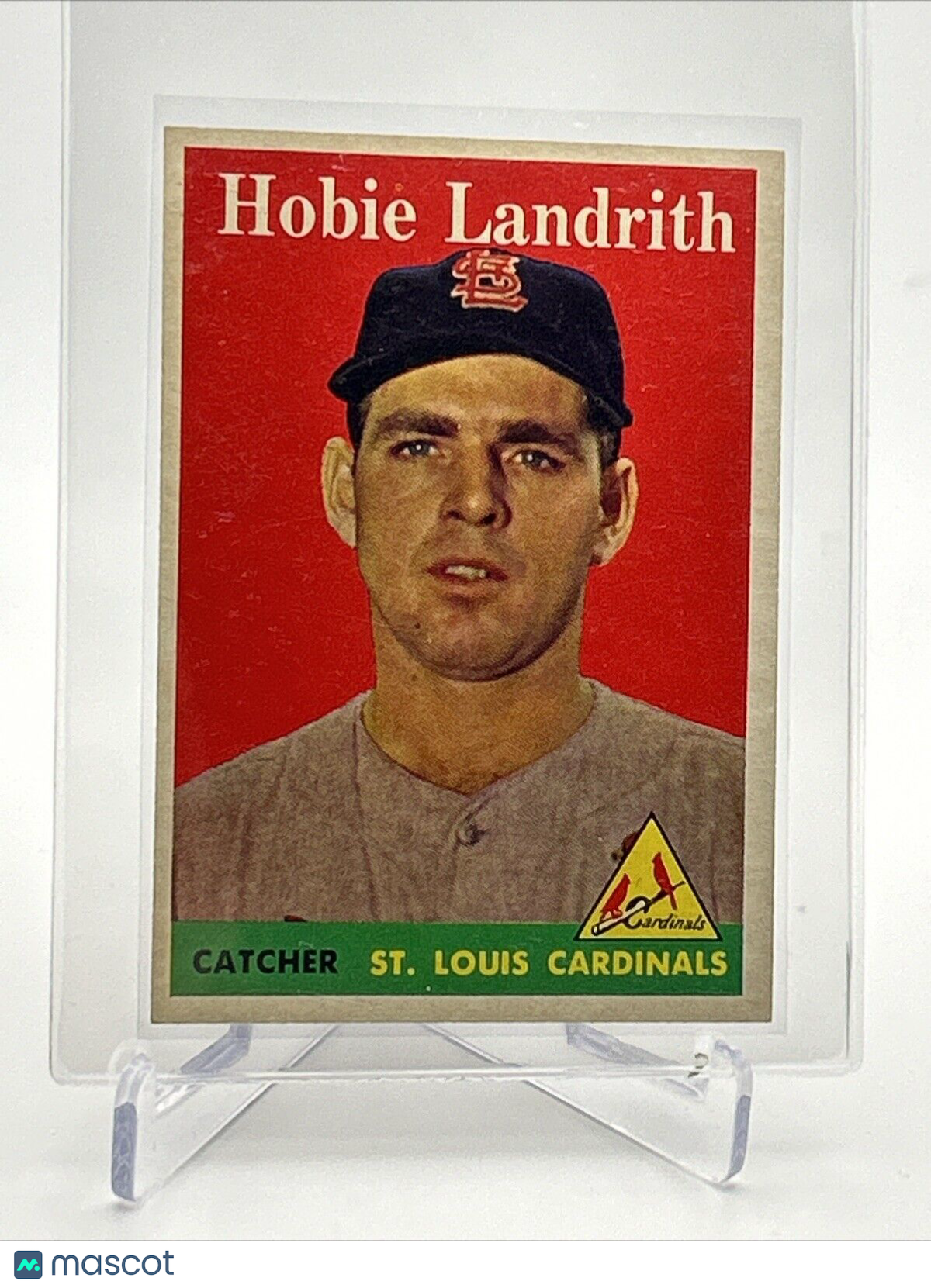 1958 Topps Hobie Landrith Baseball Card #24 EX-MT Quality #2 FREE SHIPPING