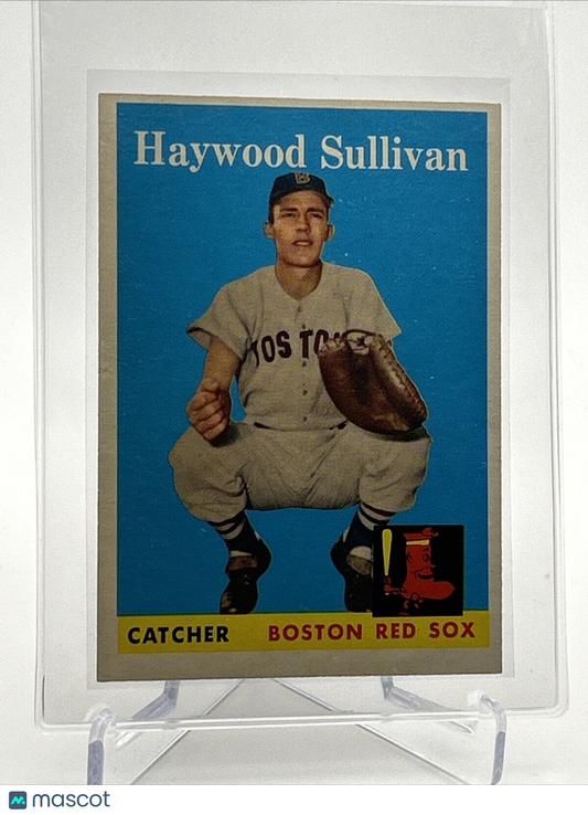 1958 Topps Haywood Sullivan Baseball Card #197 EX-MT Quality #2 FREE SHIPPING