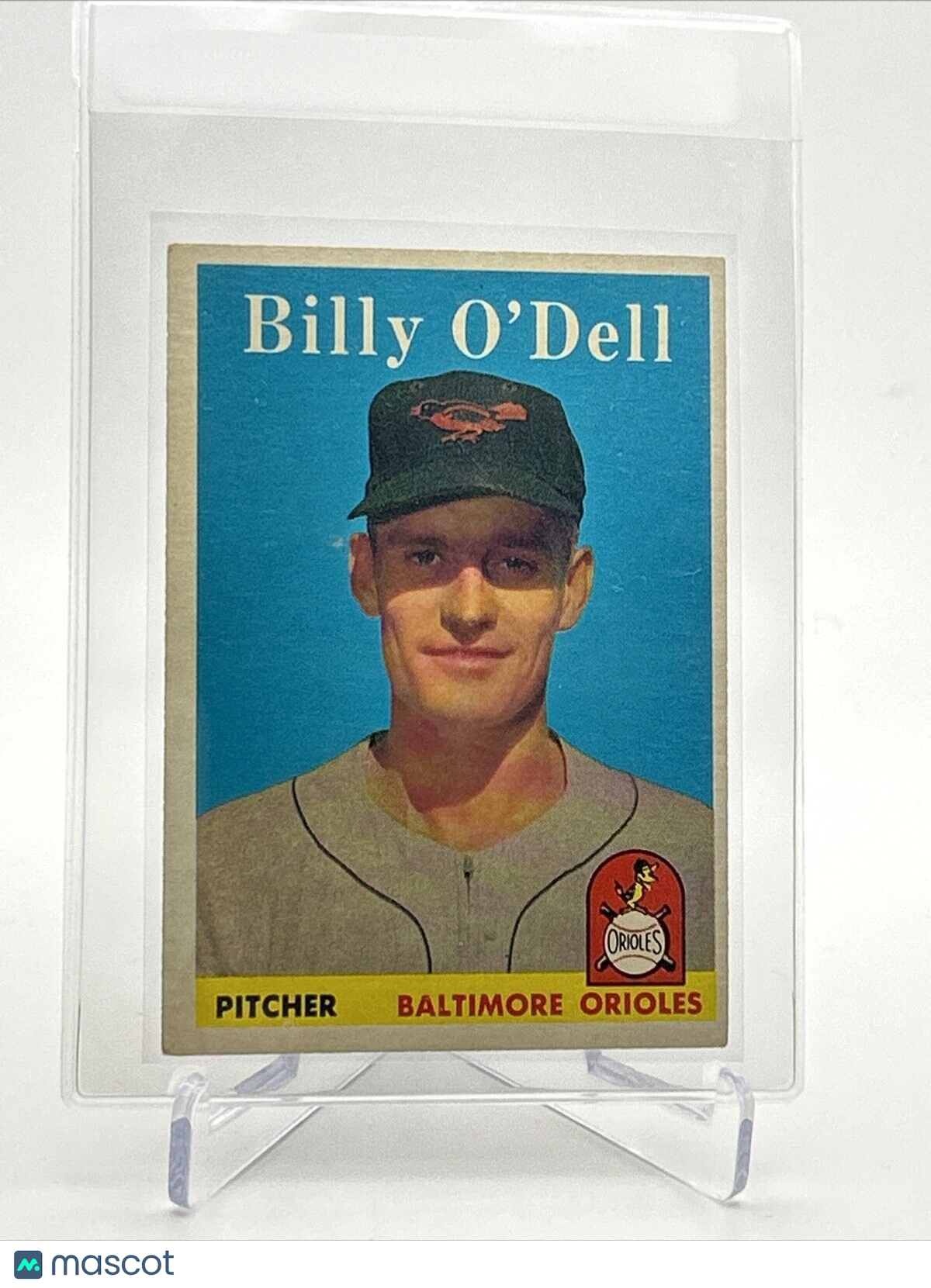 1958 Topps Billy O'Dell Baseball Card #84 EX-MT Quality FREE SHIPPING