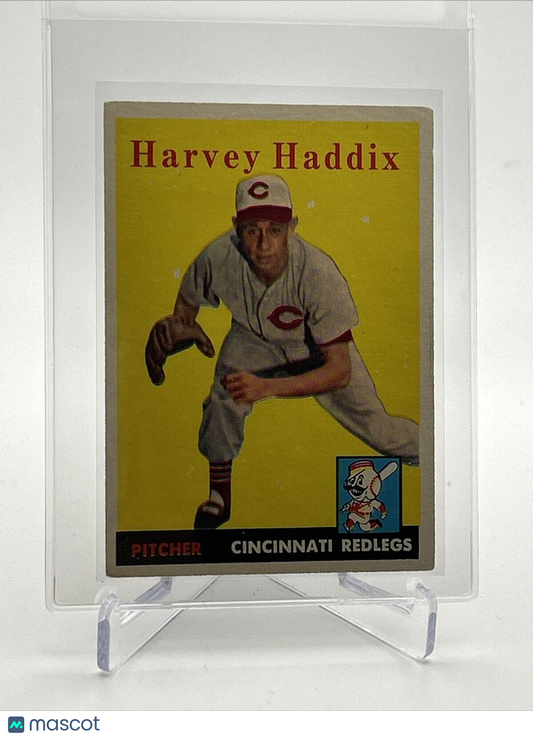 1958 Topps Harvey Haddix Baseball Card #118 EX-MT Quality FREE SHIPPING