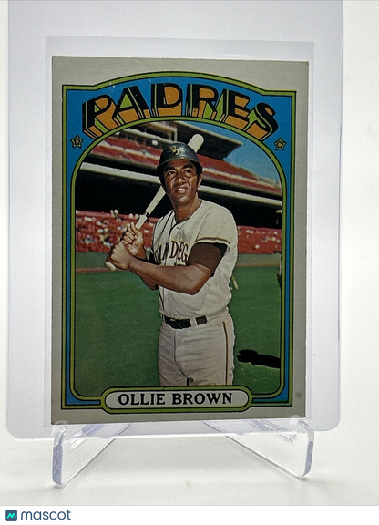 1972 Topps Ollie Brown Baseball Card #551 VG-EX Quality FREE SHIPPING