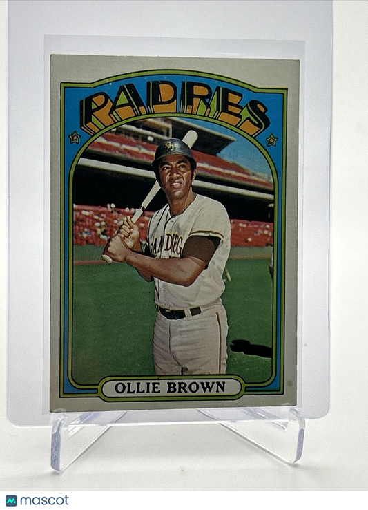 1972 Topps Ollie Brown Baseball Card #551 VG-EX Quality FREE SHIPPING