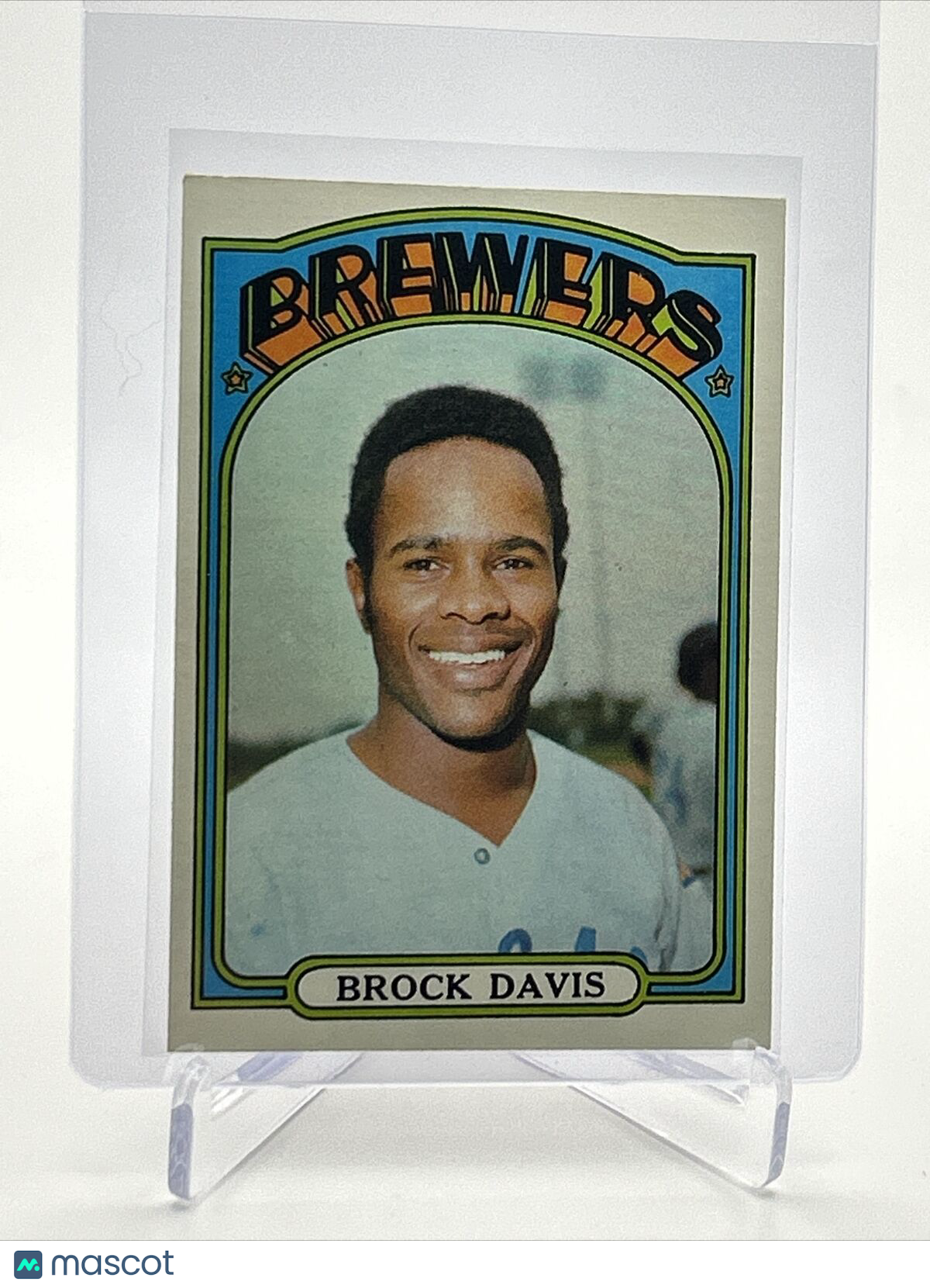 1972 Topps Brock Davis Baseball Card #161 VG-EX Quality FREE SHIPPING