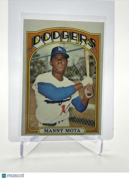 1972 Topps Manny Mota Baseball Card #596 VG-EX Quality FREE SHIPPING