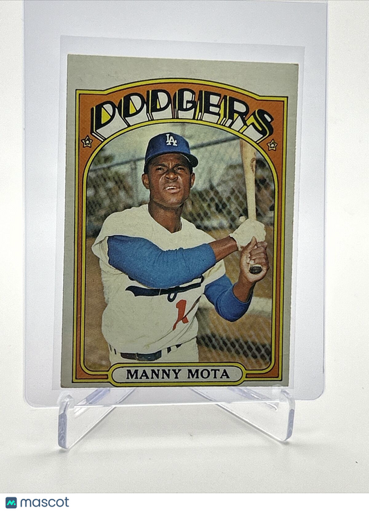 1972 Topps Manny Mota Baseball Card #596 VG-EX Quality FREE SHIPPING