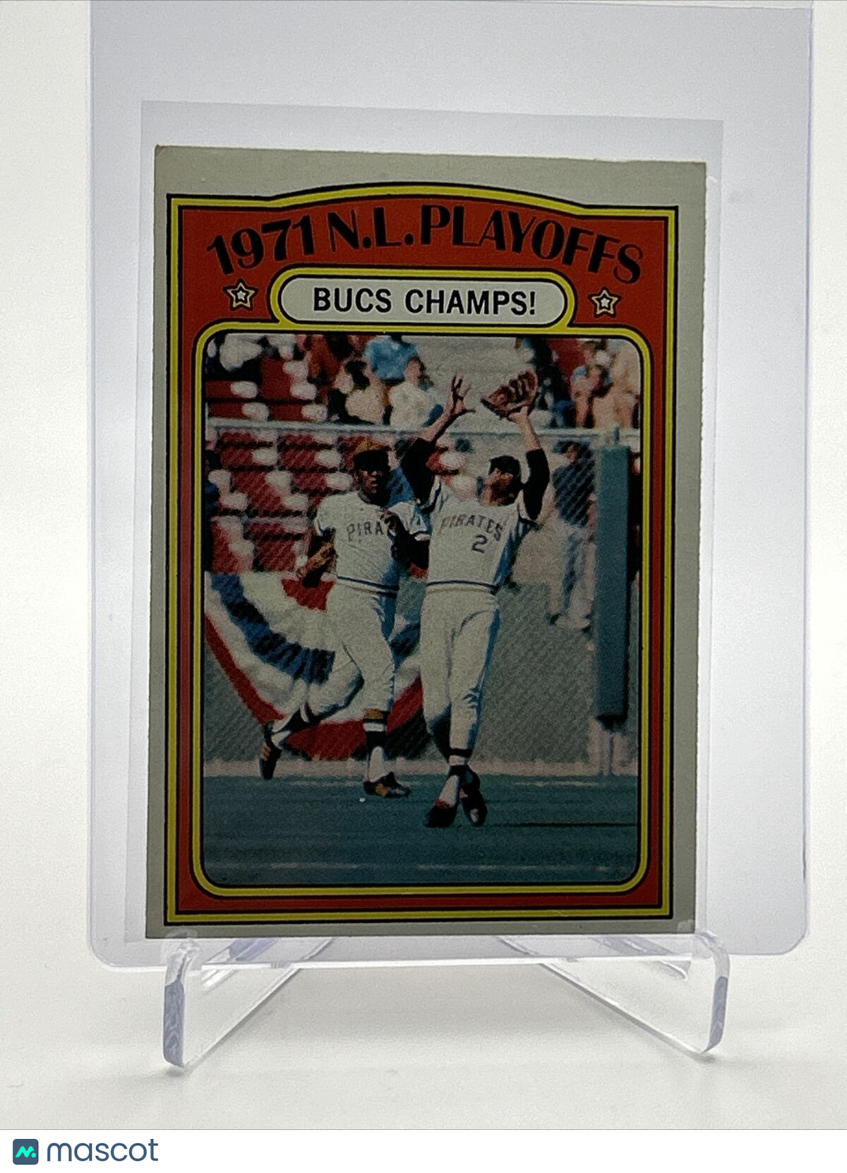 1972 Topps 1971 N.L. Playoffs: Bucs Champs Card #221 VG-EX Quality FREE SHIPPING