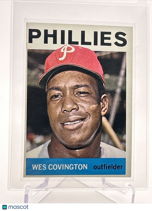 1964 Topps Wes Covington Baseball Card #208 EX Quality FREE SHIPPING