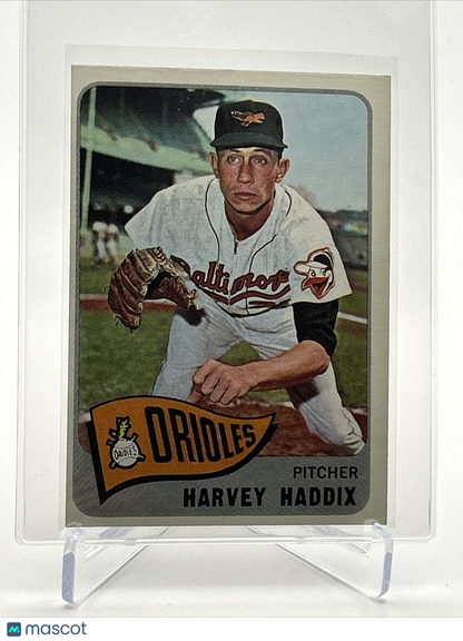 1965 Topps Harvey Haddix Baseball Card #67 EX Quality FREE SHIPPING
