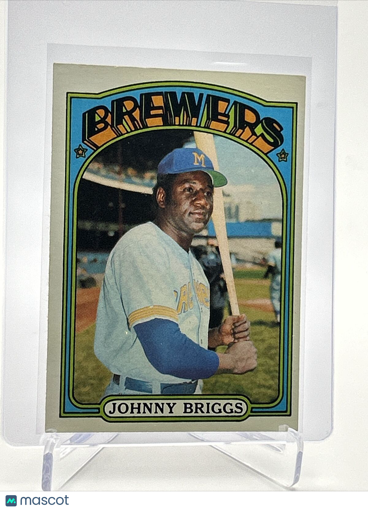 1972 Topps Johnny Briggs Baseball Card #197 VG-EX Quality FREE SHIPPING