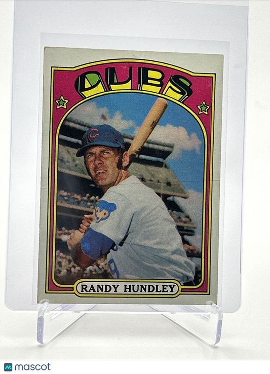 1972 Topps Randy Hundley Baseball Card #258 VG-EX Quality FREE SHIPPING