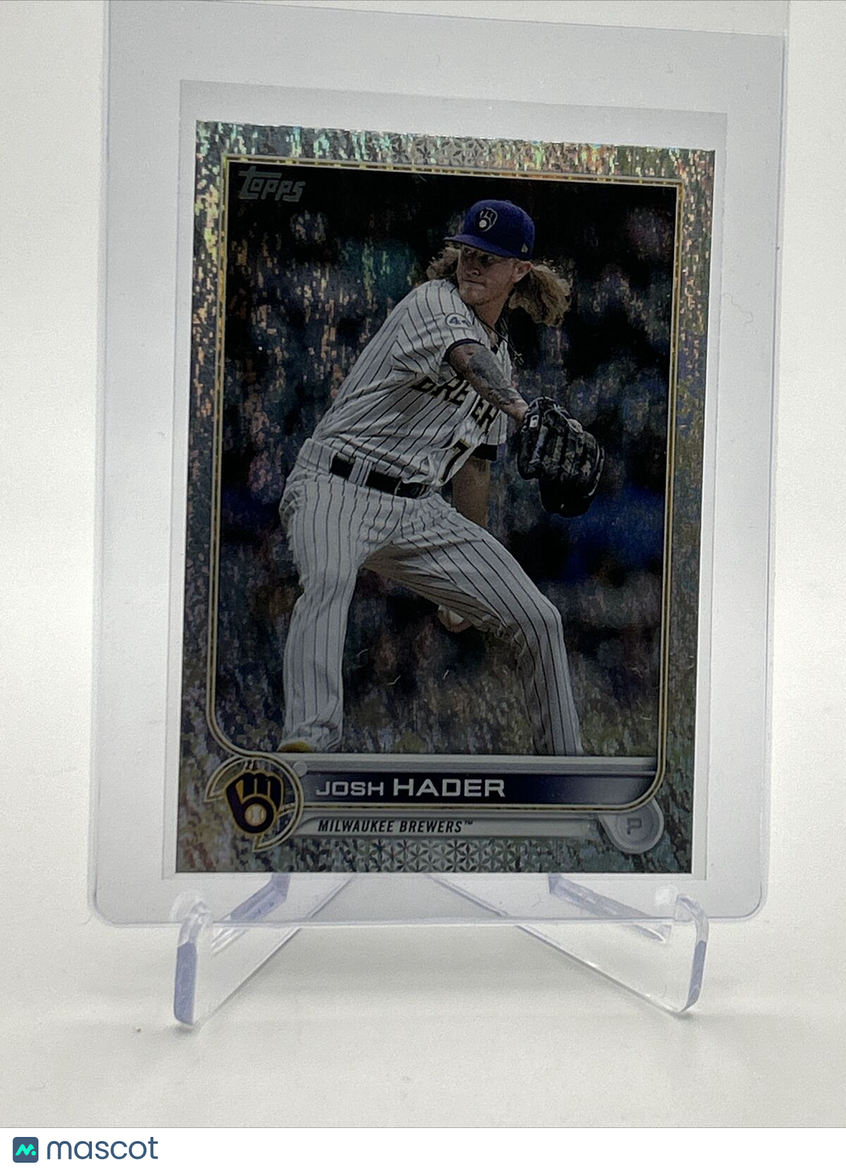 2022 Topps HOBBY FOILBOARD Josh Hader Card #487 /390 FREE SHIPPING