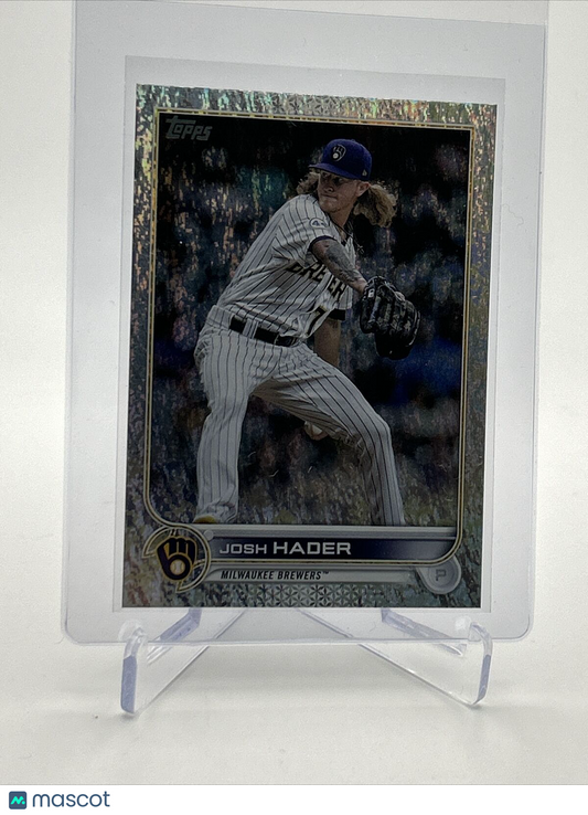 2022 Topps HOBBY FOILBOARD Josh Hader Card #487 /390 FREE SHIPPING