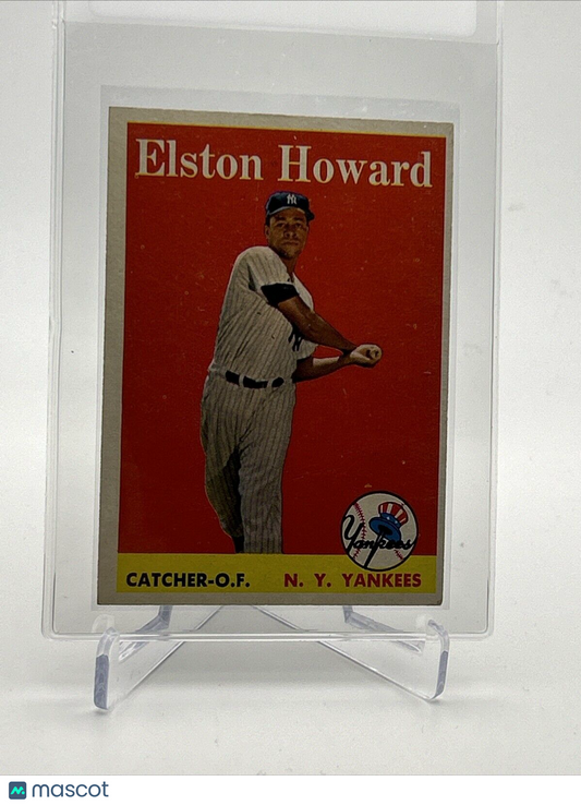 1958 Topps Elston Howard Baseball Card #275 EX-MT Quality #2 FREE SHIPPING