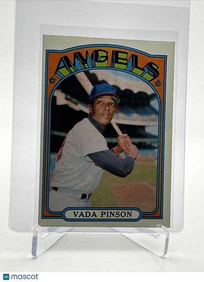 1972 Topps Vada Pinson Baseball Card #135 VG-EX Quality FREE SHIPPING