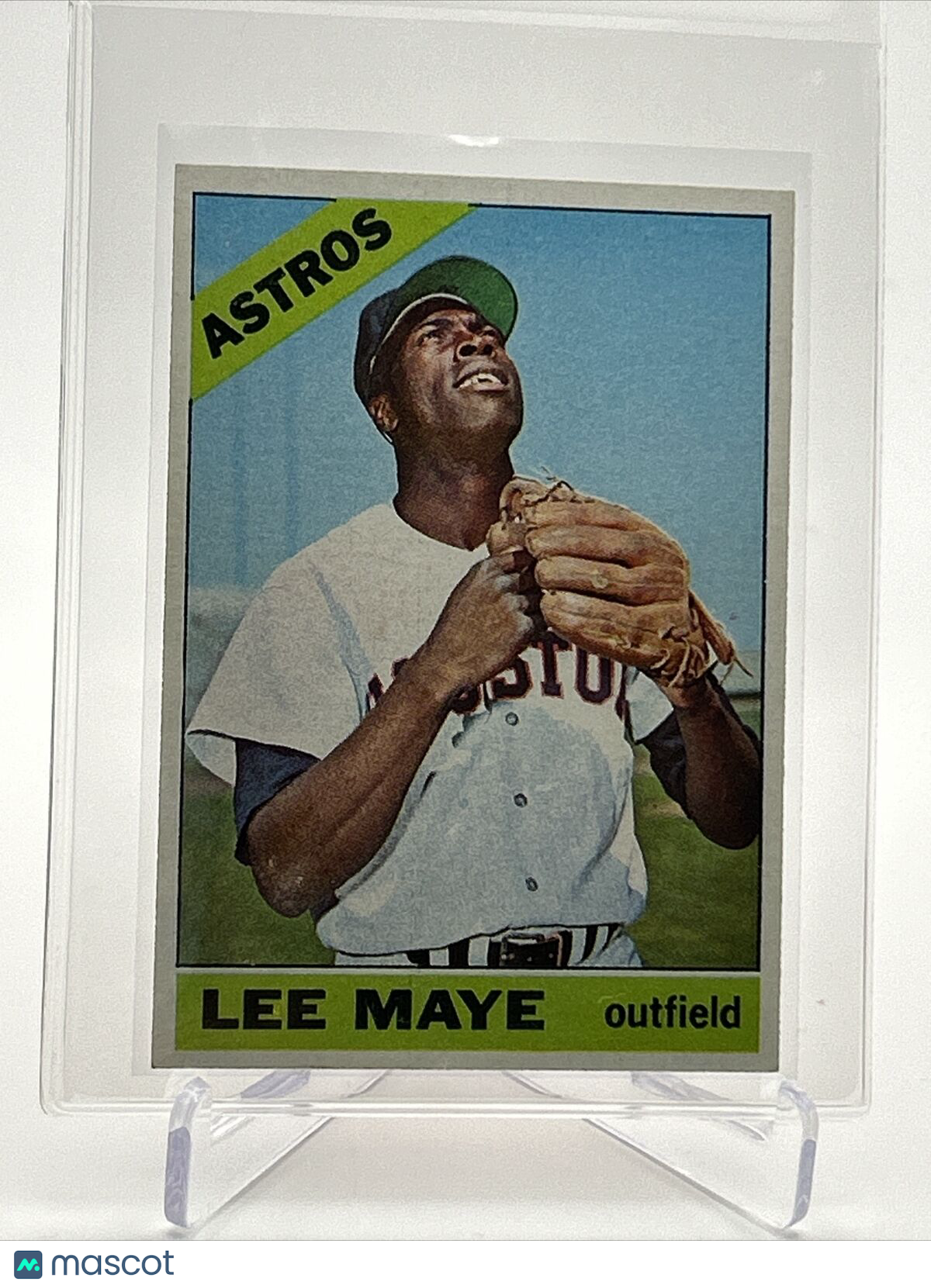 1966 Topps Lee Maye Baseball Card #162 EX-MT Quality FREE SHIPPING