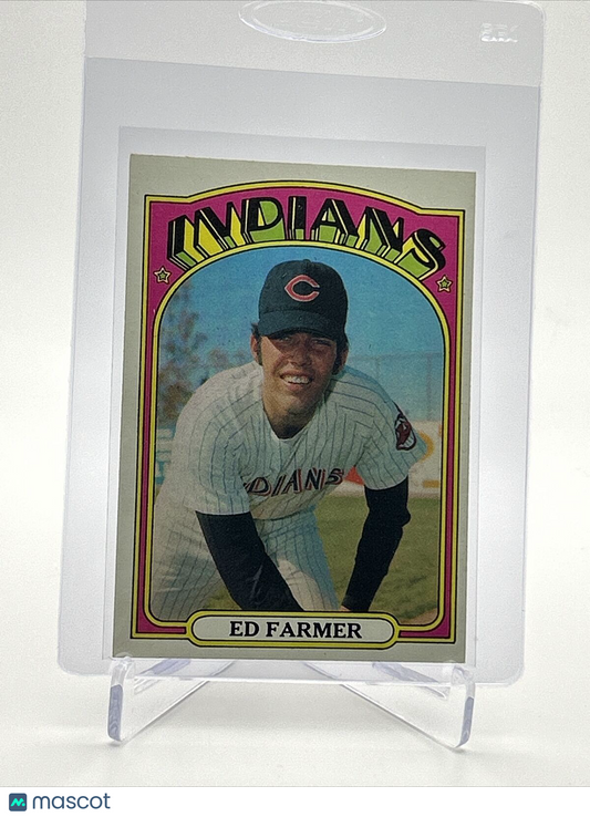 1972 Topps Ed Farmer Rookie Baseball Card #116 EX Quality FREE SHIPPING