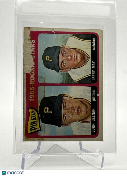 1965 Topps Pirates Rookie Stars Baseball Card #143 Poor Quality FREE SHIPPING