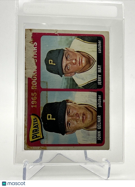 1965 Topps Pirates Rookie Stars Baseball Card #143 Poor Quality FREE SHIPPING