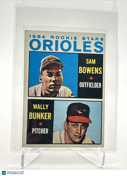 1964 Topps Rookie Stars Orioles Baseball Card #201 VG-EX Quality FREE SHIPPING