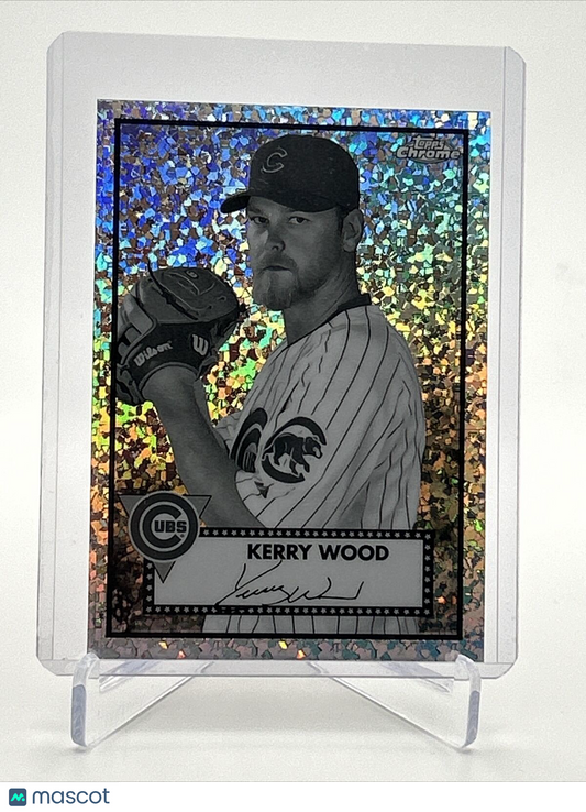 2021 Topps Chrome Platinum B&W Kerry Wood Baseball Card #482 Mint FREE SHIPPING