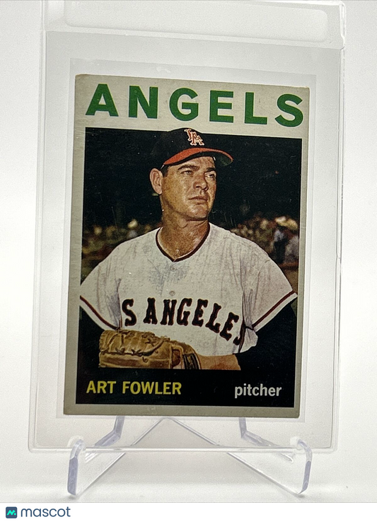 1964 Topps Art Fowler Baseball Card #349 VG Quality FREE SHIPPING