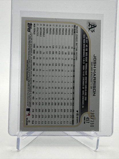 2022 Topps HOBBY FOILBOARD Josh Harrison Card #457 /390 FREE SHIPPING