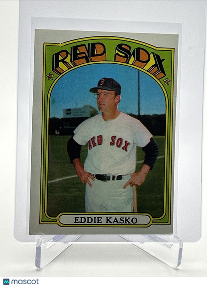 1972 Topps Eddie Kasko Baseball Card #218 VG-EX Quality FREE SHIPPING