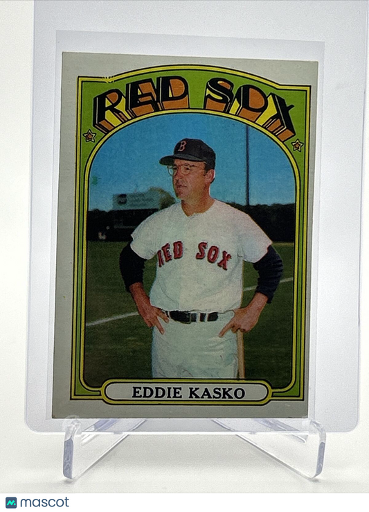 1972 Topps Eddie Kasko Baseball Card #218 VG-EX Quality FREE SHIPPING