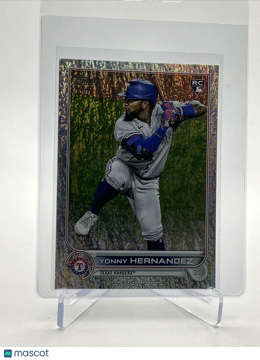 2022 Topps HOBBY FOILBOARD Yonny Hernandez Rookie Card #363 /390 FREE SHIPPING