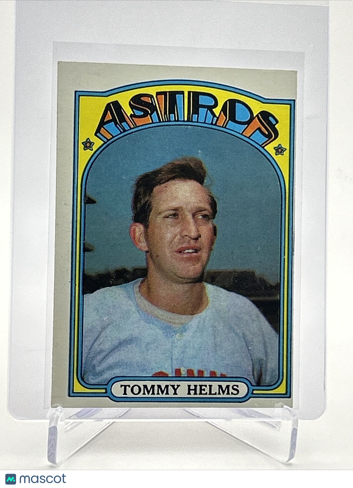 1972 Topps Tommy Helms Baseball Card #204 VG-EX Quality FREE SHIPPING