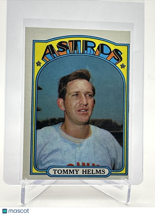 1972 Topps Tommy Helms Baseball Card #204 VG-EX Quality FREE SHIPPING