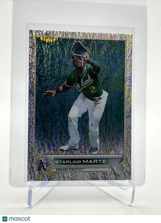2022 Topps HOBBY FOILBOARD Starling Marte Baseball Card #305 /390 FREE SHIPPING