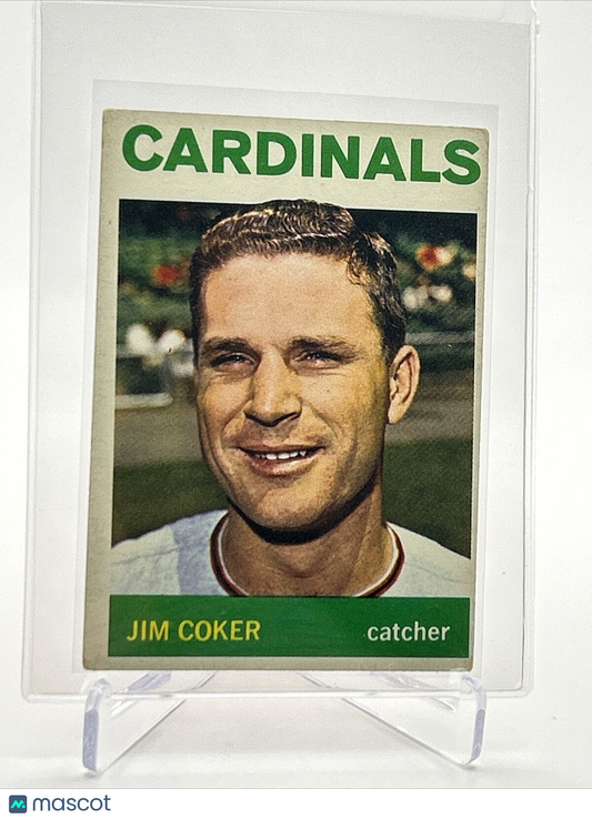 1964 Topps Jim Coker Baseball Card #211 VG Quality FREE SHIPPING