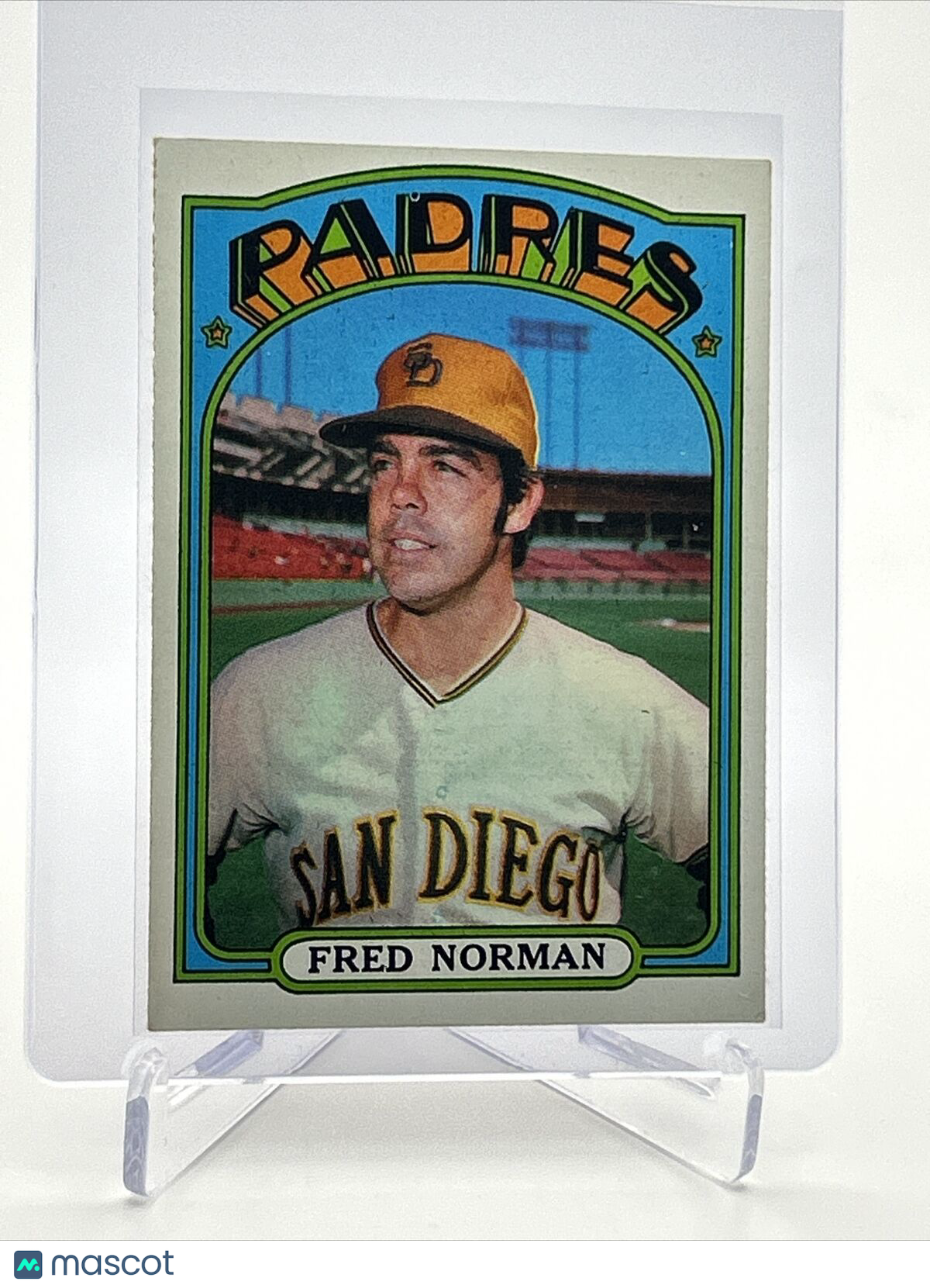 1972 Topps Fred Norman Baseball Card #194 EX Quality FREE SHIPPING