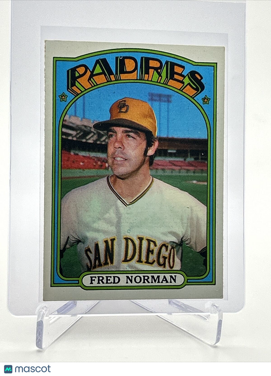 1972 Topps Fred Norman Baseball Card #194 EX Quality FREE SHIPPING