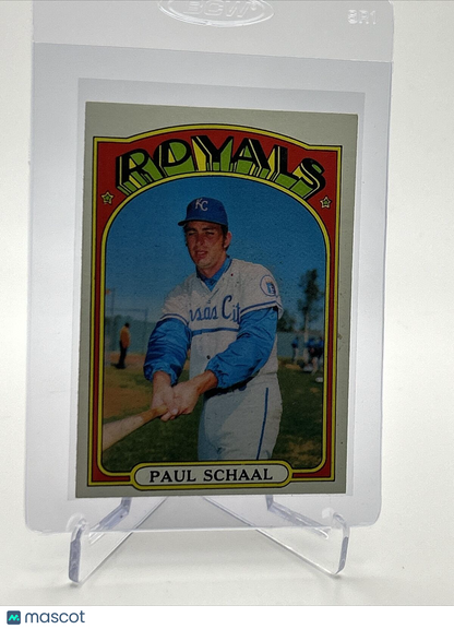 1972 Topps Paul Schaal Baseball Card #177 VG-EX Quality FREE SHIPPING
