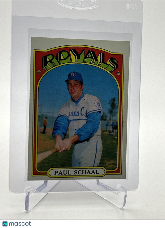 1972 Topps Paul Schaal Baseball Card #177 VG-EX Quality FREE SHIPPING
