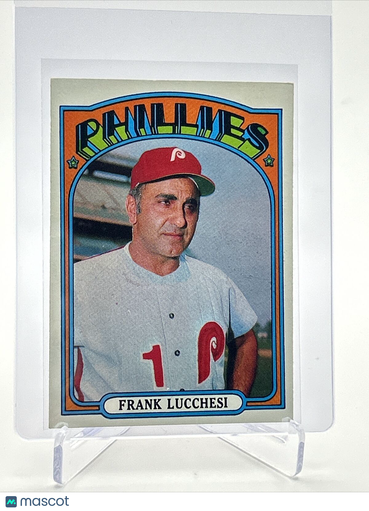 1972 Topps Frank Lucchesi Baseball Card #188 EX Quality FREE SHIPPING