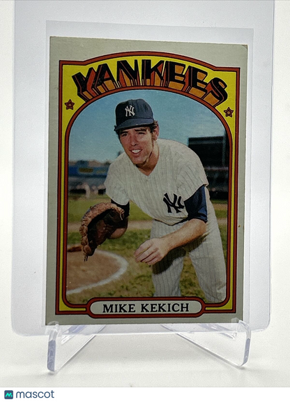 1972 Topps Mike Kekich Baseball Card #138 VG-EX Quality FREE SHIPPING
