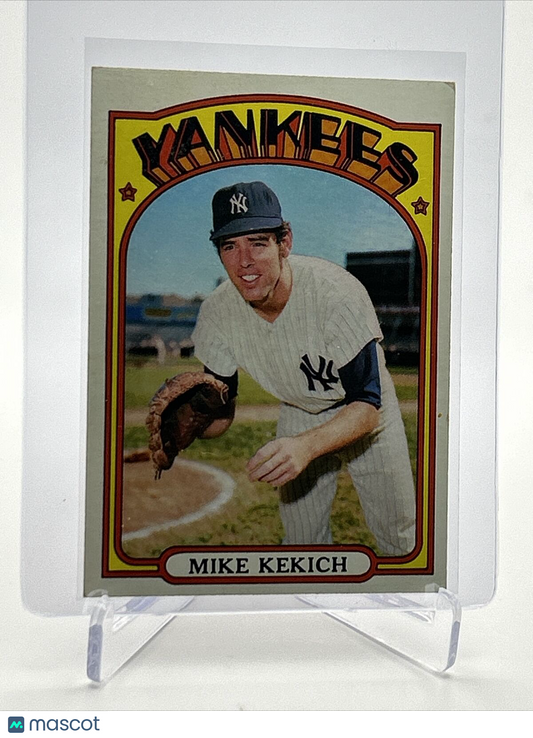 1972 Topps Mike Kekich Baseball Card #138 VG-EX Quality FREE SHIPPING