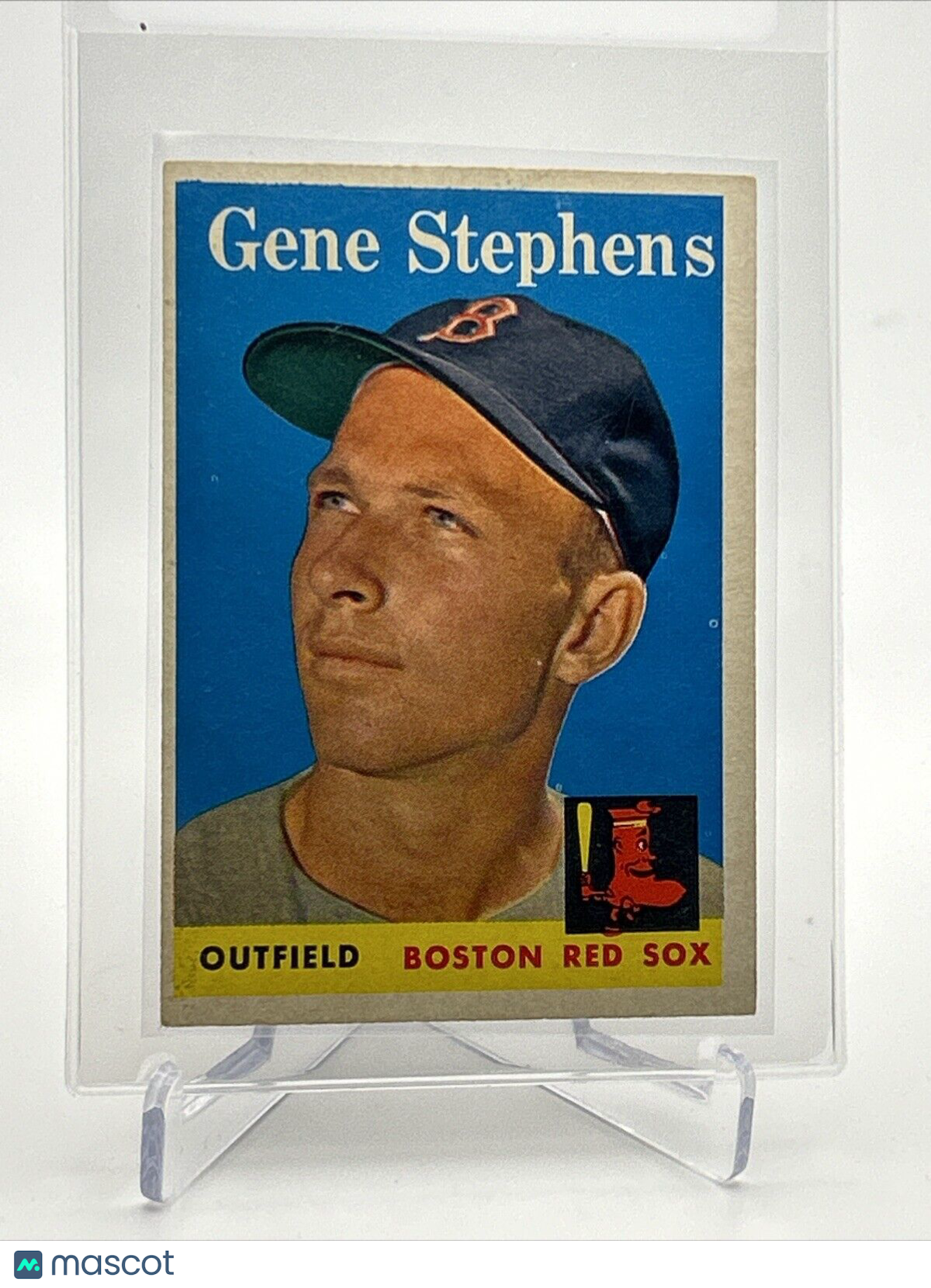 1958 Topps Gene Stephens Baseball Card #227 EX-MT Quality FREE SHIPPING
