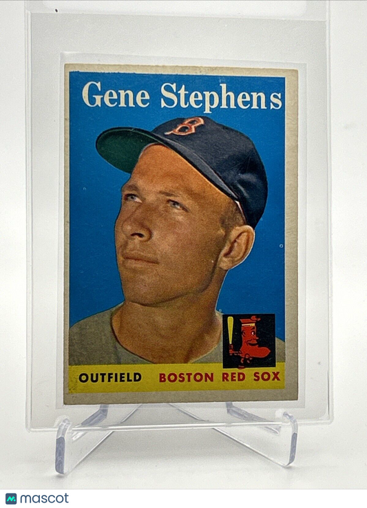 1958 Topps Gene Stephens Baseball Card #227 EX-MT Quality FREE SHIPPING