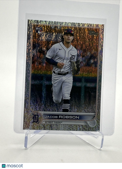 2022 Topps HOBBY FOILBOARD Jacob Robson Rookie Card #623 /390 FREE SHIPPING