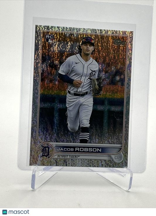 2022 Topps HOBBY FOILBOARD Jacob Robson Rookie Card #623 /390 FREE SHIPPING