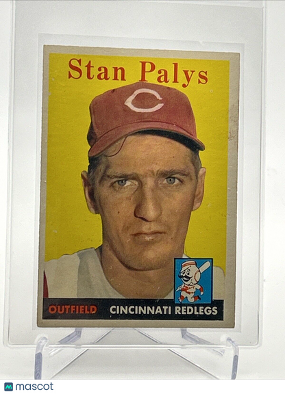 1958 Topps Stan Palys Rookie Baseball Card #126 EX-MT Quality FREE SHIPPING