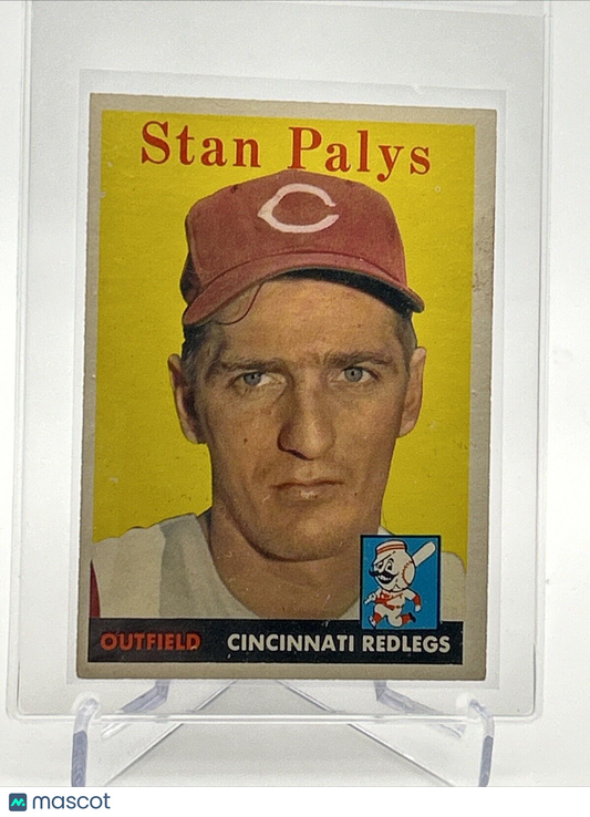 1958 Topps Stan Palys Rookie Baseball Card #126 EX-MT Quality FREE SHIPPING